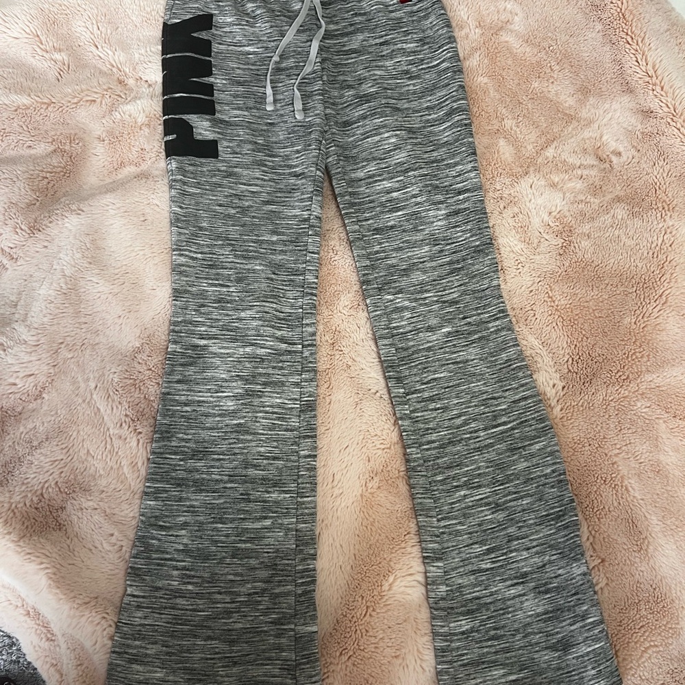 Victoria's Secret Gray Flare Track Pants